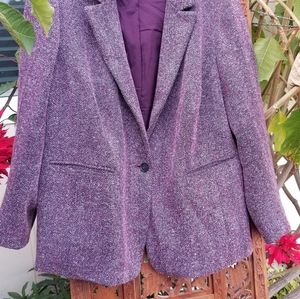 LOFT blazer, lined